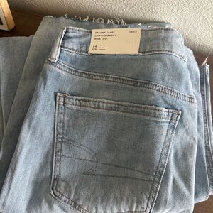 Women's X Long Light Blue Wide Leg Jeans